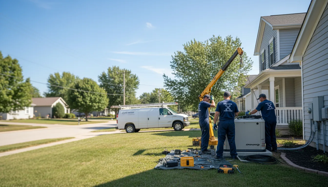 Generator Installation in Wills Point, TX near me